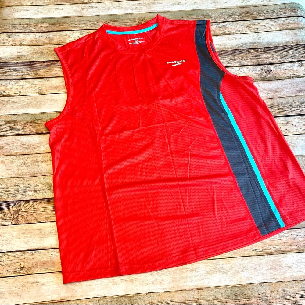 Brooks Running Sleeveless Running Shirt Tank Top Equilibrium Technology